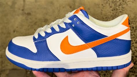 nike dunk blauw oranje|Nike dunk shoes review.